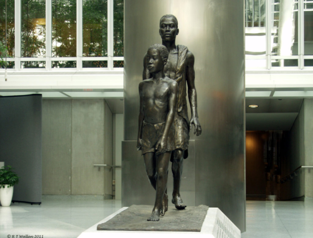 Gift of Sight in the grand atrium of the World Bank, Washington, DC